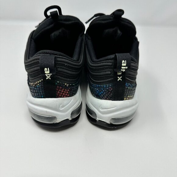 Nike Womens Air Max 97 SE Rainbow Snake Black Multicolor Size 8 - Picture 11 of 11